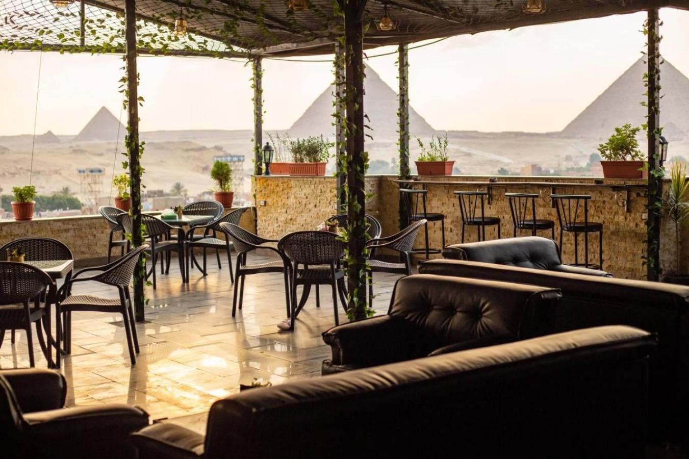 King Khafren View Inn Kafret el-Gabal Eksteriør billede